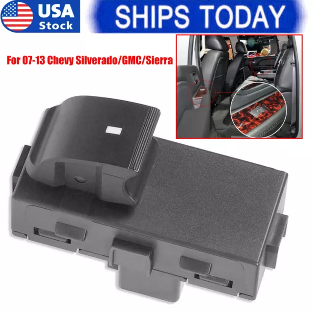 Window Power Control Switch Passenger Side For 07-13 Chevy Silverado/Sierra/GMC