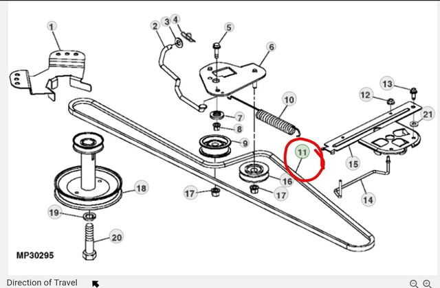 GX20006 Antriebsriemen Für John Deere Rasentraktoren | Ersatzriemen Für Diverse Modelle | Hochwertige Qualität