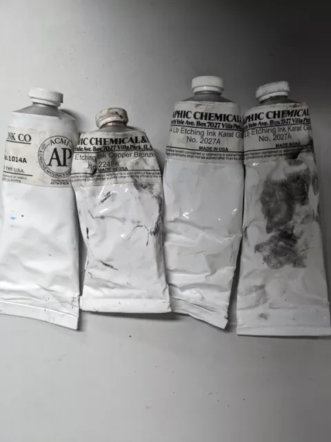 Graphic Chemical Etching Inks