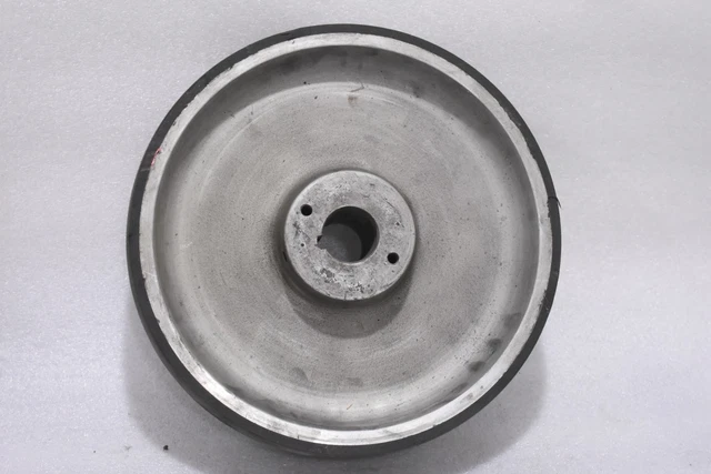 Wheel And Tire Assembly, Poly Tire, 1-1/4" Od X 3-1/2" Width, 1-9/16" Axel, Blk