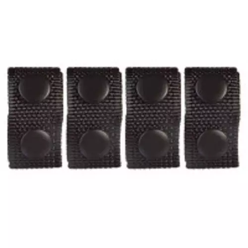 Uncle Mike's 89080 Sentinel Belt Keepers Durable Nylon (Set of 4) Black Web