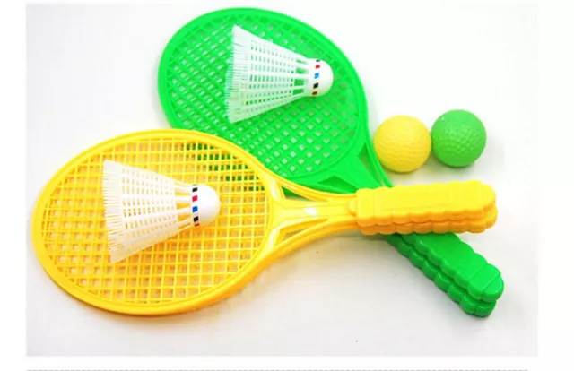 1pair Child Badminton Tennis Racket Baby Sports Bed Toy Educational Toy B.BI
