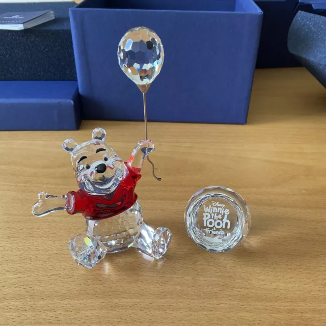 Swarovski Crystal - DISNEY - WINNIE THE POOH & BALLOON-905768+905772 name plaque