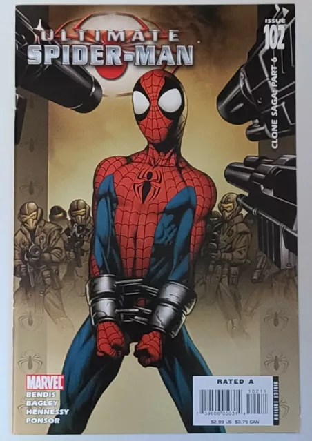 Ultimate Spider-Man #102 (Marvel 2006 Series) Nos Est~9.4+ Nm Grade Brian Bendis