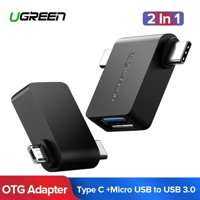 Câble Adaptateur OTG Micro USB Vers USB Femelle 15 Cm - Transfert Direct Photos/Vidéos Vers Clé USB Sans PC Pour Doogee BL7000 Et Autres Smartphones