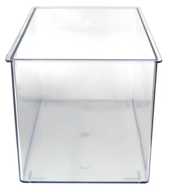 Aquarium Tank - Large - Molded Plastic - 1.75 Gallon Capacity - 10.25" x 6.5" x
