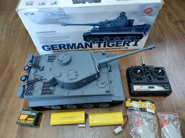 RC Tank 1/16 Scale Tiger 1 SMOKE SOUND BB