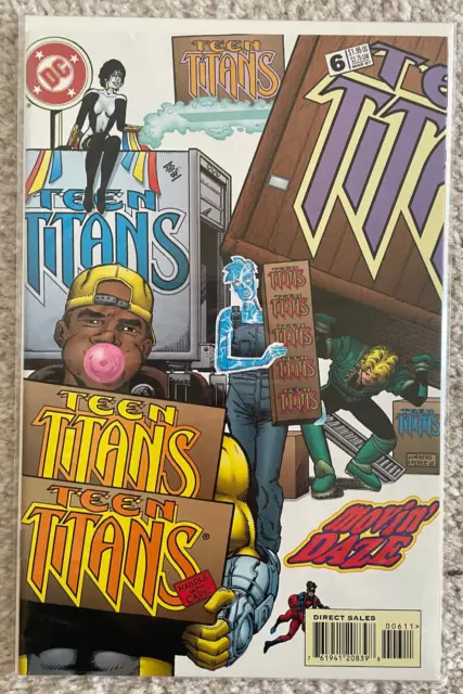 Teen Titans #6 March 1997 DC Comics Dan Jurgens George Perez Vtg 90s Vintage
