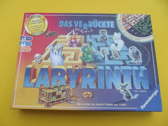 * DAS VERRÜCKTE LABYRINTH *  Ravensburger, Special - Edition, Nachtleuchtend