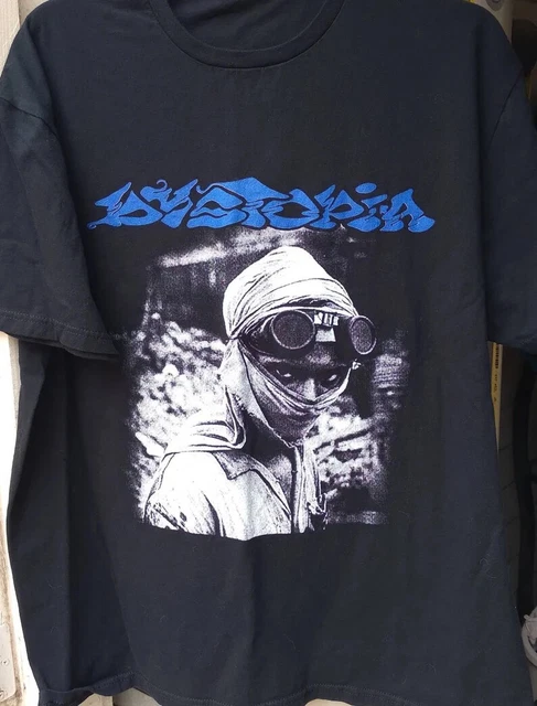 DYSTOPIA SHIRT - The Aftermath album - punk hardcore  shirt AN18613