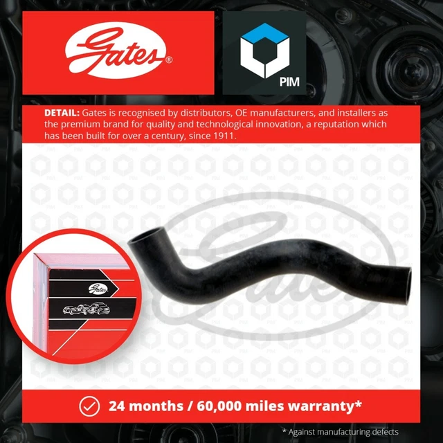 RADIATOR HOSE FITS JAGUAR XJ X308 4.0 Upper 97 to 03 Coolant Gates