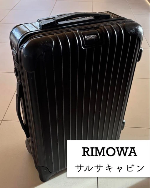 RIMOWA SALSA 33L Black 2-wheels Carry Case Suitcase $554.79 - PicClick