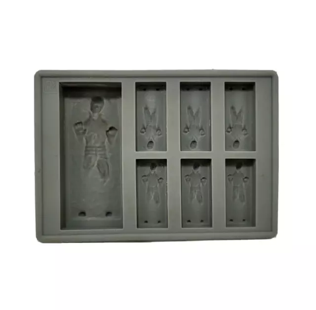 Star Wars: Han Solo in Carbonite Silicone Ice Tray/Chocolate Mold/Single Tray