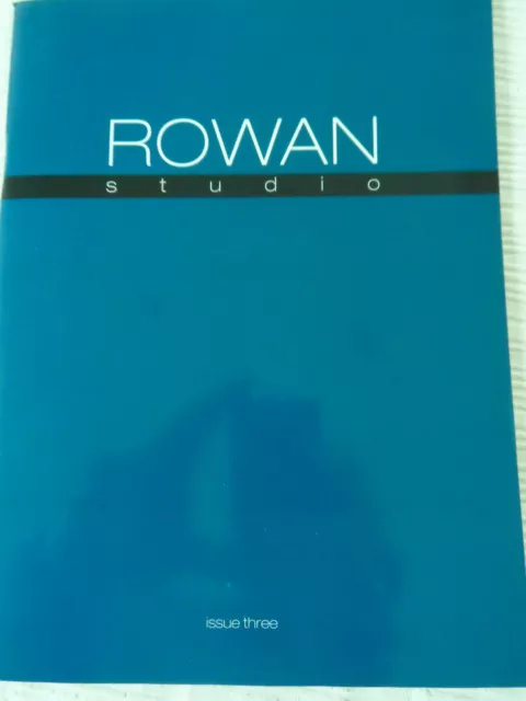 Rowan Studio Knitting Pattern Booklet No. 3 New