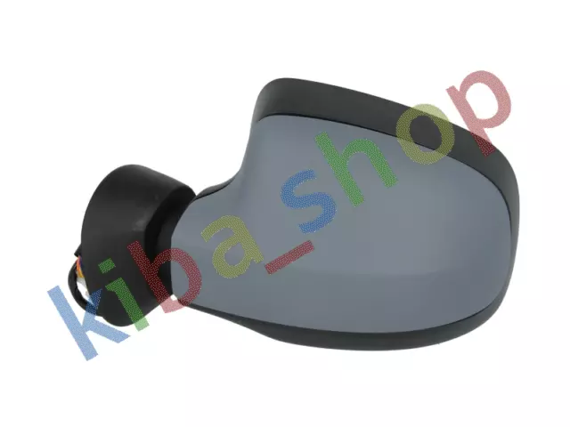 Left Left Side Mirror L Electric Convex With Heating Under-Coated Fits Dacia