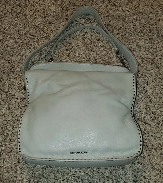 Michael Kors Astor Cement Color Large Hobo Purse/Handbag