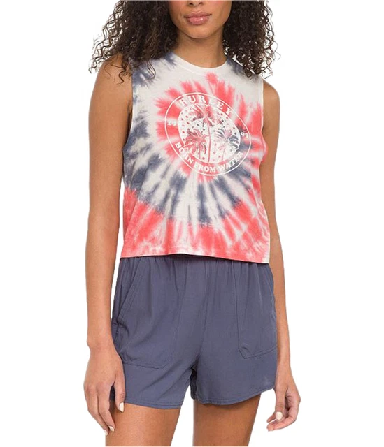 Hurley Womens Palmicana Muscle Tank Top