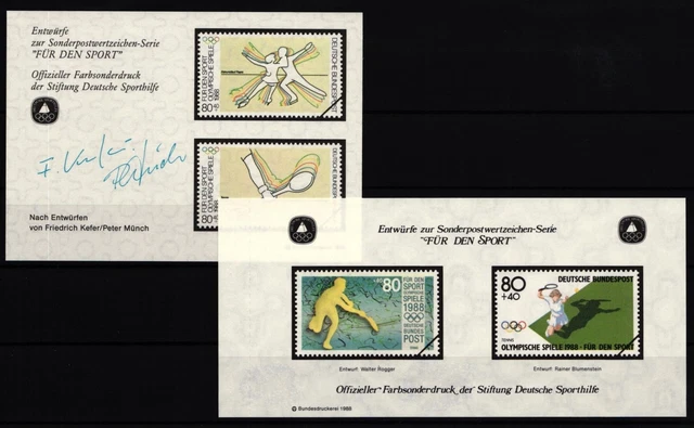 Bundesrepublik Deutschland postfrisch Briefmarkenentwurf / Tennis #JA027