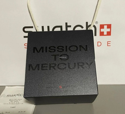 NEW SWATCH X Omega Bioceramic MoonSwatch Mission To The Mercury / SO33A100 $619.00 - PicClick