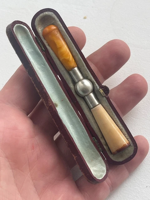 FUME-CIGARETTE FUME-CHEROOT MODERNISTE diabolo Ambre Écume Argent ...