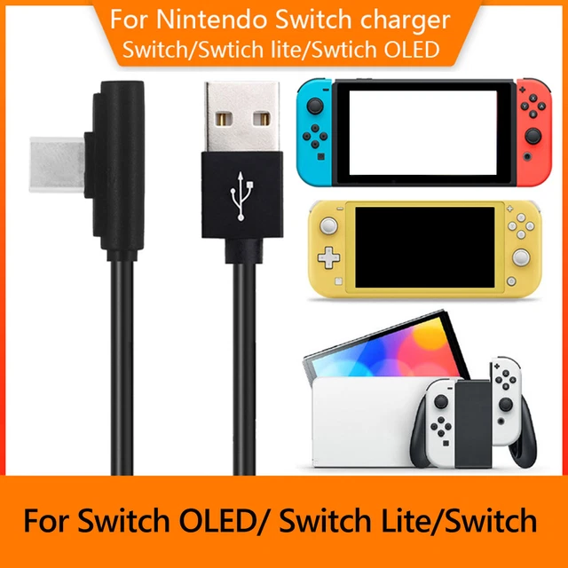 90 DEGREE ELBOW USB 3.0 TypeC Cable for Switch OLED / Switch LITE