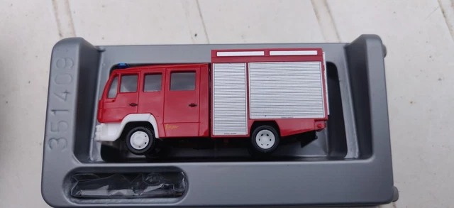 HERPA - Véhicule des Pompiers de Wuppertal - MAN TGX XL E6C 6x2 - 1/87