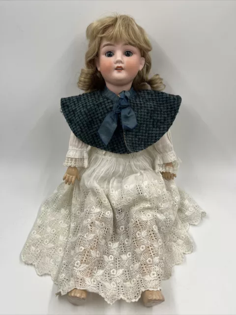 Antique German 24" Bisque Head Doll Kestner Marked "Special" Ball Jointed Body