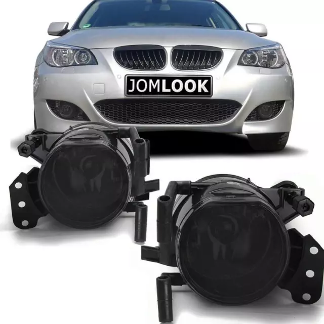 2 Nebelscheinwerfer schwarz R/L paßt Set für BMW E60 E61 E63 E64 E90 E91 X3 E83