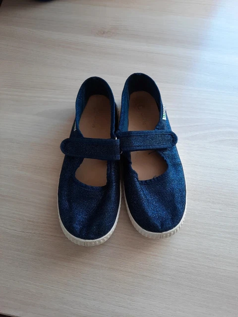 Scarpe di tela da donna taglia 38 Blu Flats Scarpe usate