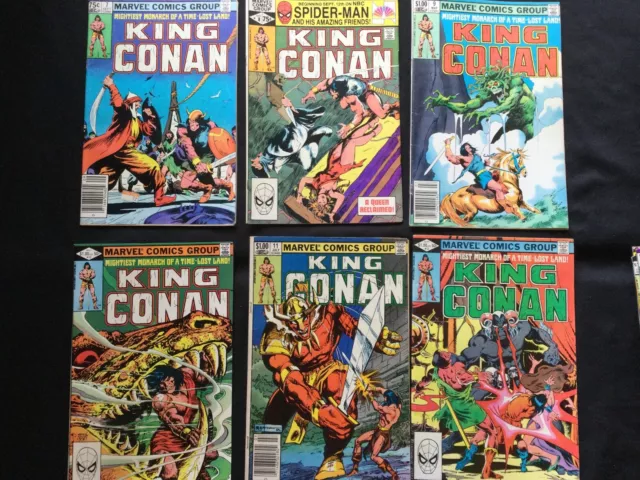 King Conan the King 1-55 Lot Complete Run 1985 F+/VF Set $One StopShop$ 3