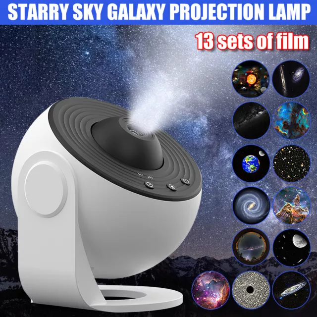 13 In1 LED Galaxy Starry Night Light Projector 3D Star Sky Ocean Party Lamp Gift