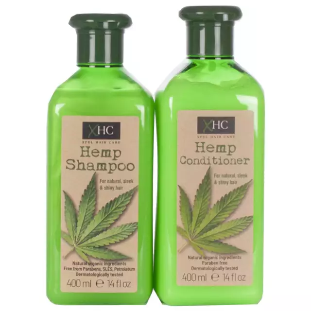 Xpel Hair Care Hemp Shampoo & Hemp Conditioner 400ml