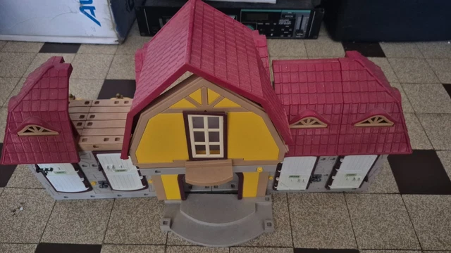 Pièce Détachée Playmobil - Toit Pour écurie / Haras Numéro 5221 - Pièce De Rechange Collection