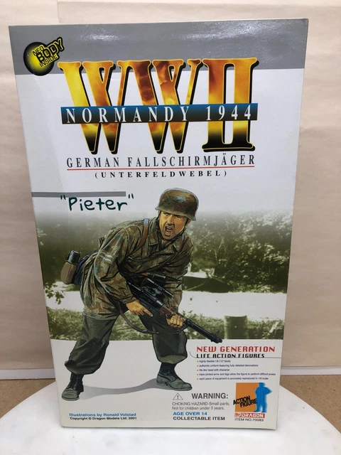 Max Fallschirmjäger 4th Anniversary Dragon Action Figure - Machinegun