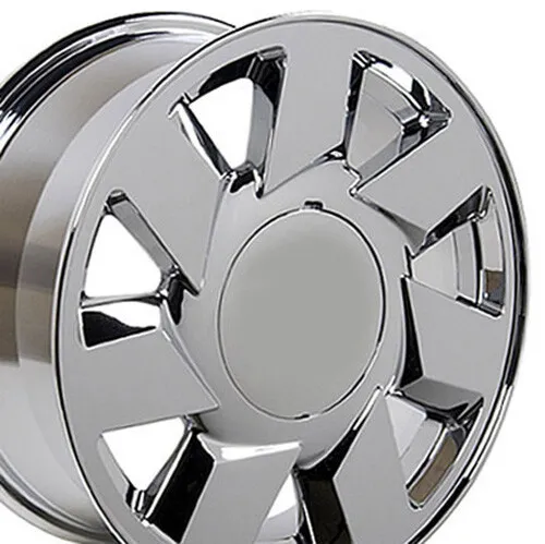 17x7.5 Wheels Fit Cadillac DTS Chrome Rims 4553 W1X SET