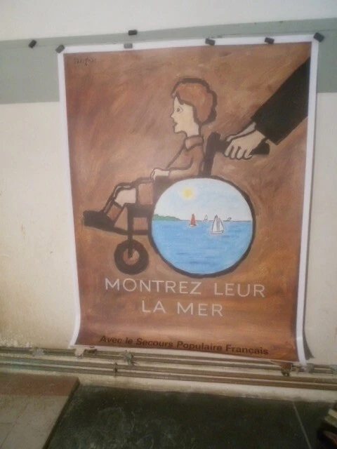 AUTHENTIQUE AFFICHE ANCIENNE - CITROEN PAR RAYMOND SAVIGNAC