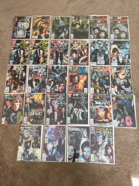 28 X-Files Comic Book Lot Specials Annuals Collectors Edition Mastervision Topps
