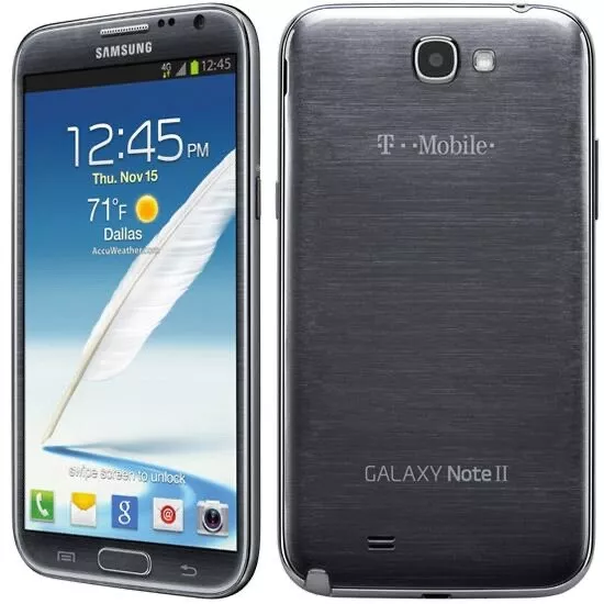 ✅ NEW Samsung Galaxy Note II SGH-T889 - 16GB Titanium Gray (T-Mobile) Smartphone