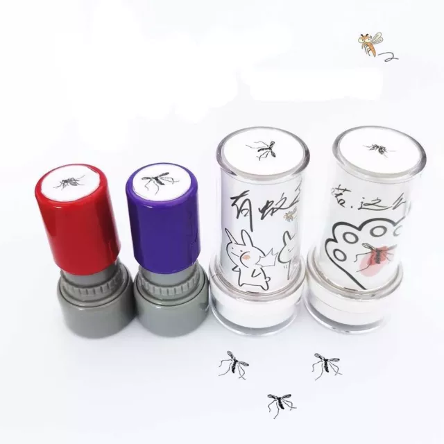 Children Toy Stamping DIY Assorted Stamps Scrapbooking Seal Mosquito Stamps