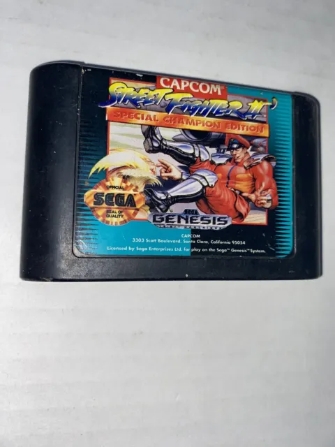 CARTOUCHE STREET FIGHTER 2 Special Champion Edition (Sega Genesis ...