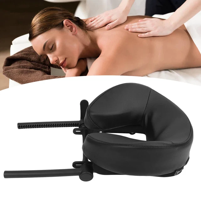 Reposacabezas de masaje almohada facial mesa de masaje reposacabezas almohada ajustable para