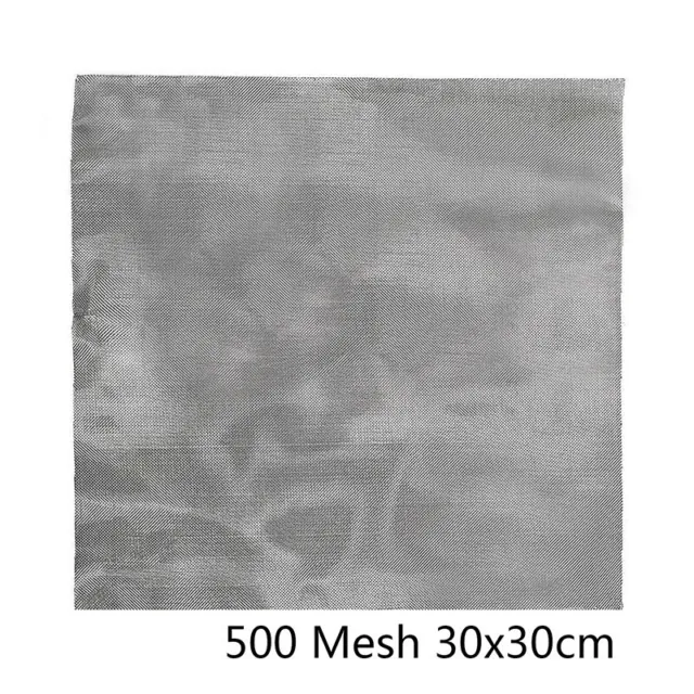 500 filtres à fil tissé en acier inoxydable maille tissu feuilles d'écran car