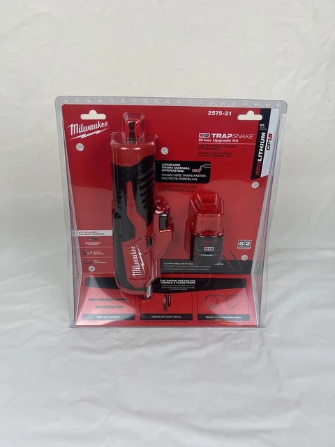 Milwaukee M12 Cordless TRAPSNAKE Driver Kit (2575-21)