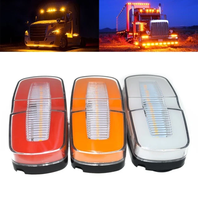 10 Luci LED Per Auto E Camion - Bianche, Rosse O Gialle - Impermeabili IP65 - Foto 6
