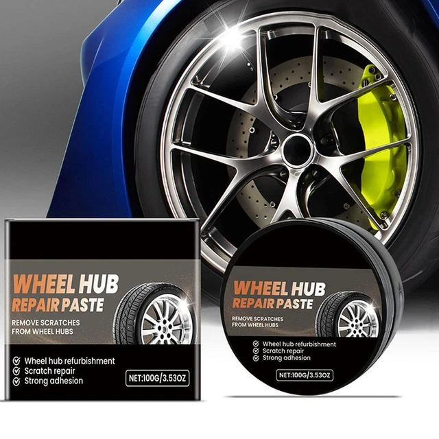Alloy Wheel Scratch Removal & Polish Restore Paste – Car Hub Repair Kit