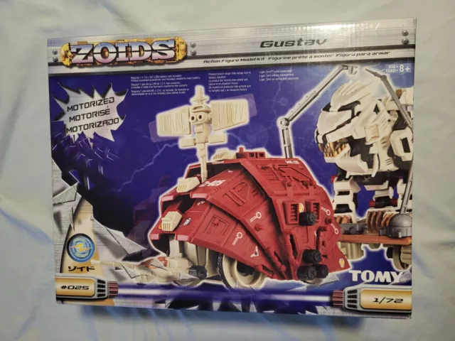 Gustav Zoids Action Figure MISB Sealed 1:72 Scale Model Kit Motorised 2002 Tomy