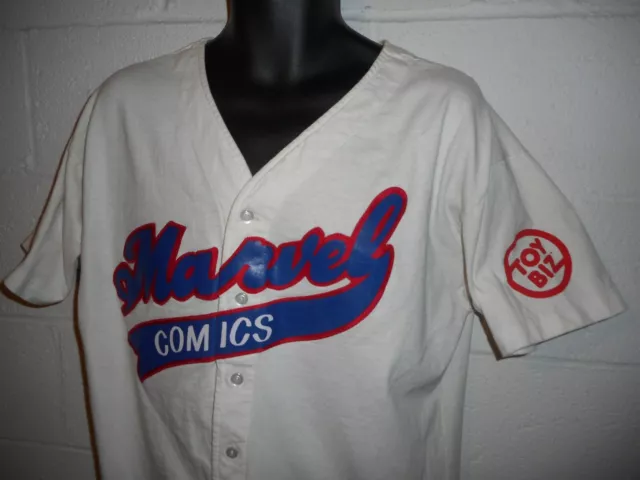 VTG 90s 1994 Marvel Comics Toy Biz 11th Annual Retailers Seminar Baseball Jersey
