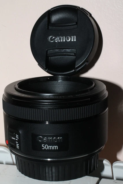 Canon EF 50 1,8 STM + 2 bouchons