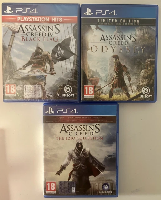 Assassin’s Creed Lotto 5 Giochi In 1 Per PS4 Leggere Descrizione Playstation 4