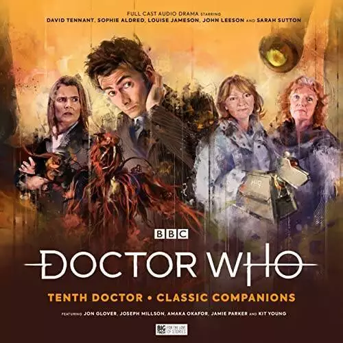 Doctor Who: Tenth Doctor, Classic Companions - Audio CD - GOOD